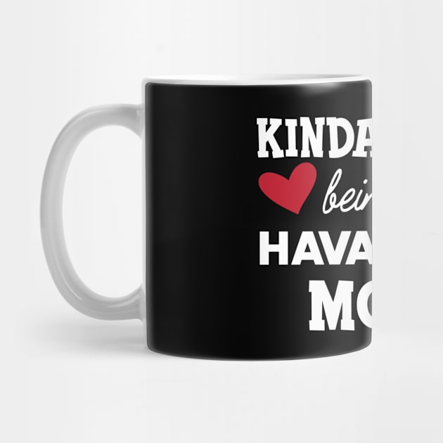 Havanese Dog mom - Kida busy being a havanese mom by KC Happy Shop